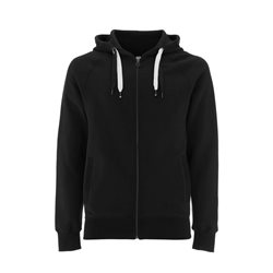 Felpa Unisex Zip-Up Hoody Black - Taglia XS