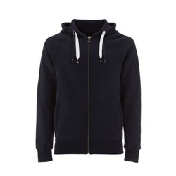 Continental Clothing Felpa Unisex Zip-Up Hoody Navy