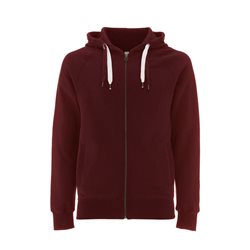 Felpa Unisex Zip-Up Hoody Claret Red - Taglia XS