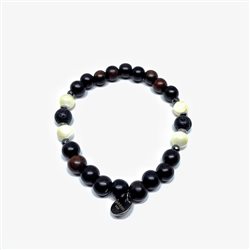 Bracciale Legno Noce 8mm