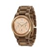 photo Orologio in legno KYRA MB NUT ROUGH ROSE GOLD 1