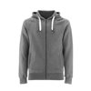 photo Felpa Unisex Zip-Up Hoody Melange Grey - Taglia XS 1