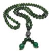 photo Collana Mala Agata Verde 1