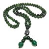 photo Collana Mala Agata Verde 1