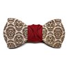 photo Papillon in legno Gigetto 1910 pattern Teschio 1
