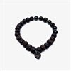 photo BRACCIALE RUDRAKSHA NERO 8MM 1